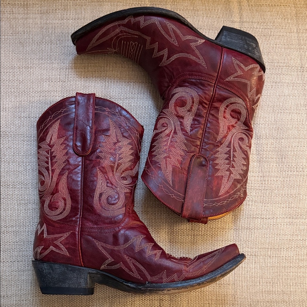 OLD GRINGO Cowboy Boots NEVADA Snip Toe Stitching Details Cowgirl Rodeo - Picture 8 of 17